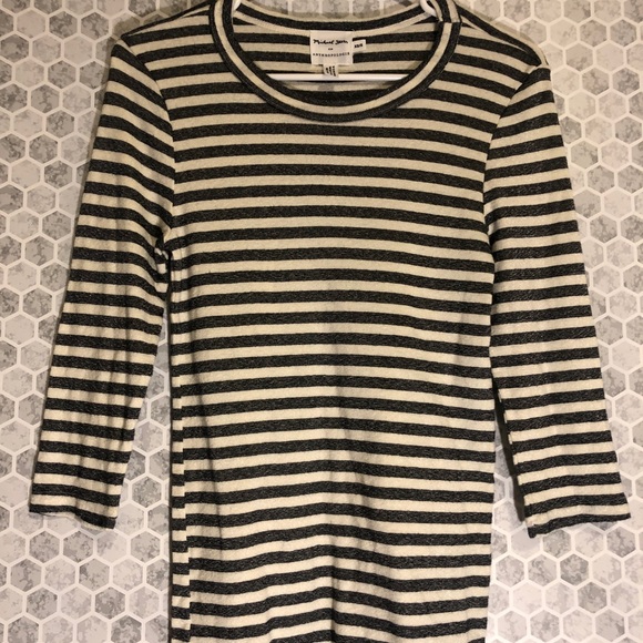 Michael Stars by Anthropologie Striped Shine Tee - Picture 3 of 7